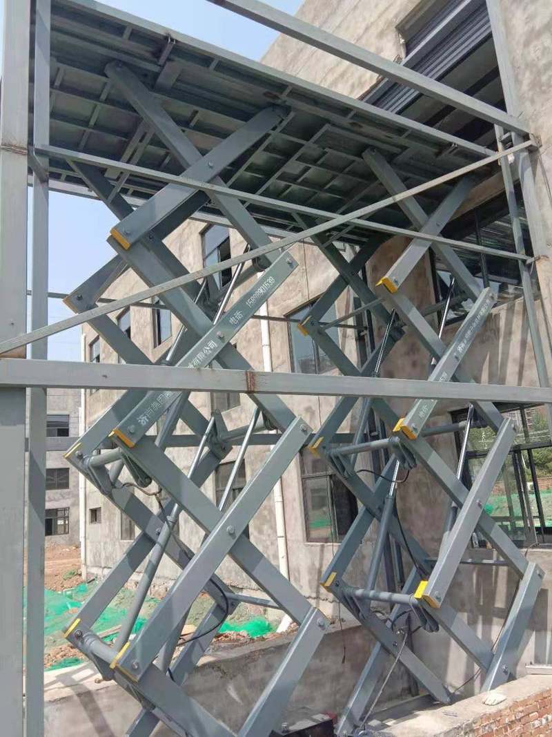 包头双跨式固定升降平台价格